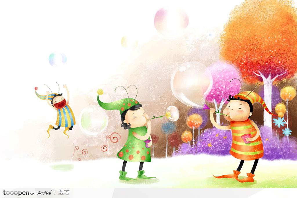 七彩泡泡游戏手机-童年快乐激情：多彩泡泡游戏