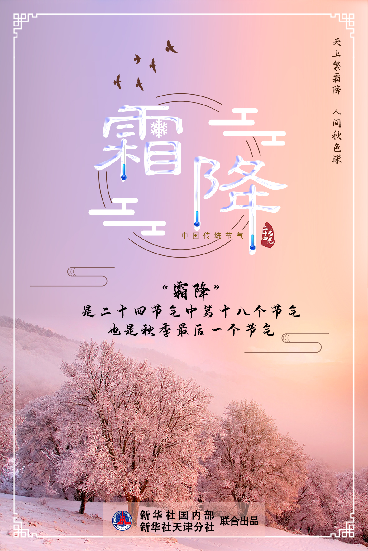 霜降是几月几日-冬日霜降，静谧清冷的美好时光