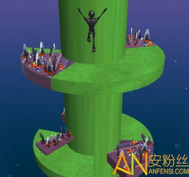 跳上高楼层 